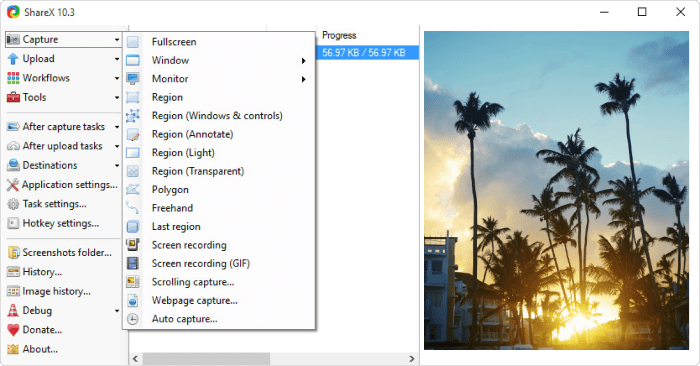 screen capture software free download for windows 10