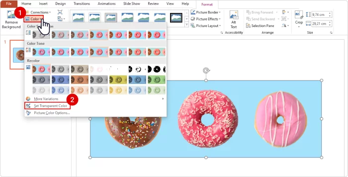 How to Make an Image Background Transparent in PowerPoint