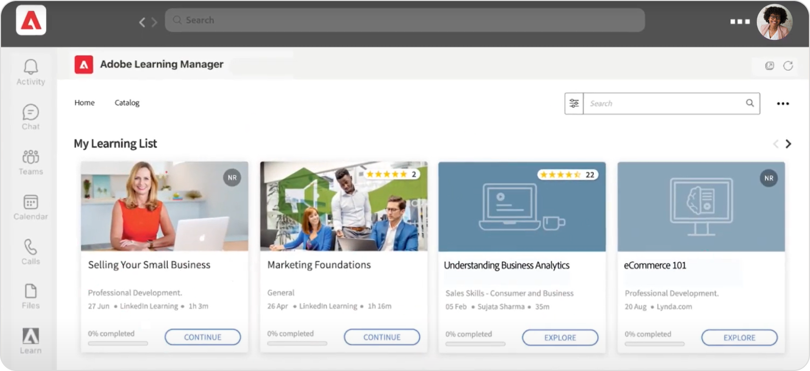 Adobe Learning Manager LMS software