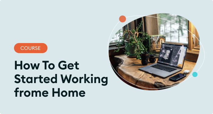 How to get started working from home - online course from iSpring