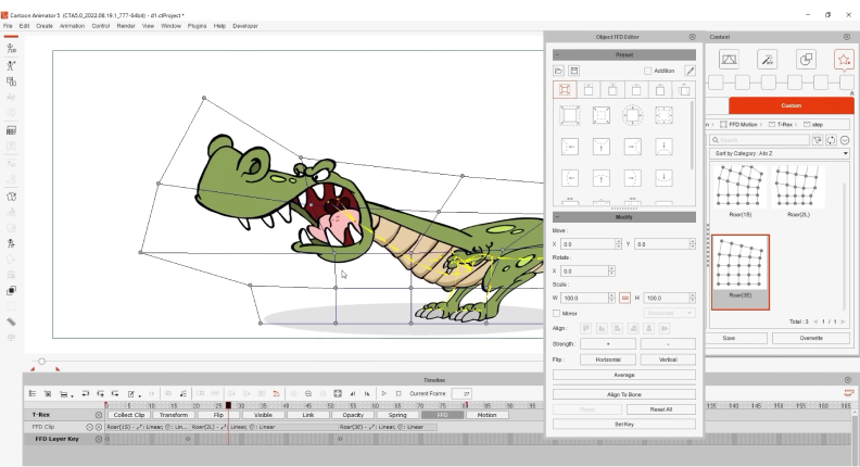 Motion capture tool in Cartoon Animator