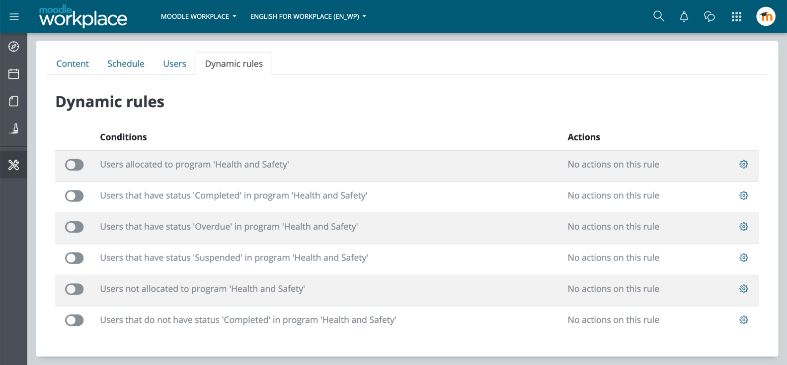 Low-cost learning management system