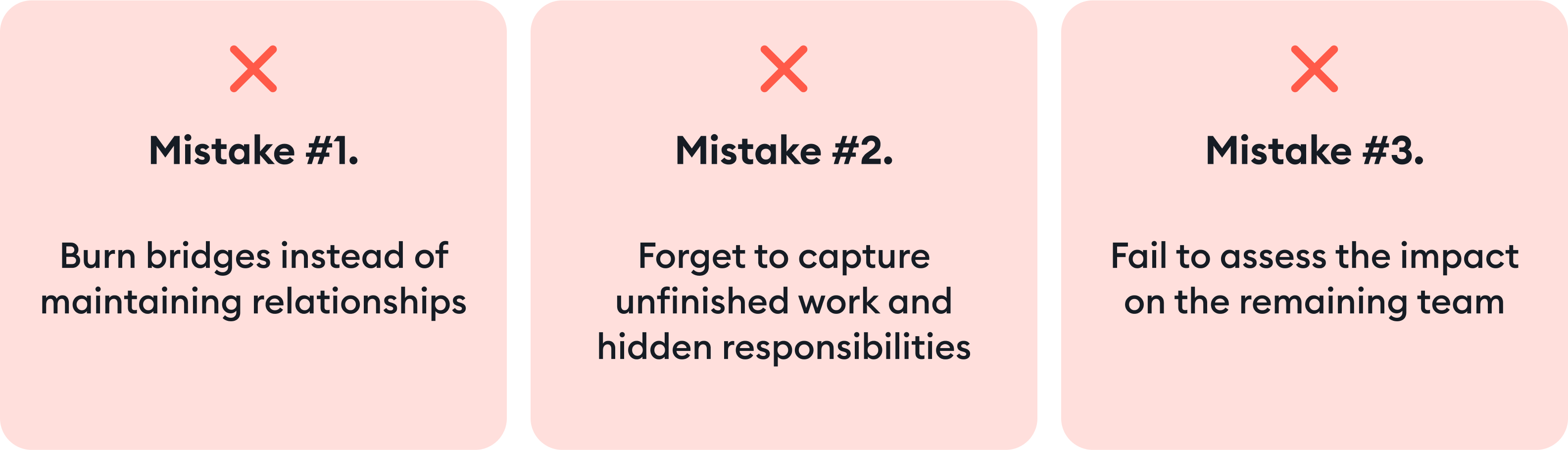 Employee offboarding mistakes