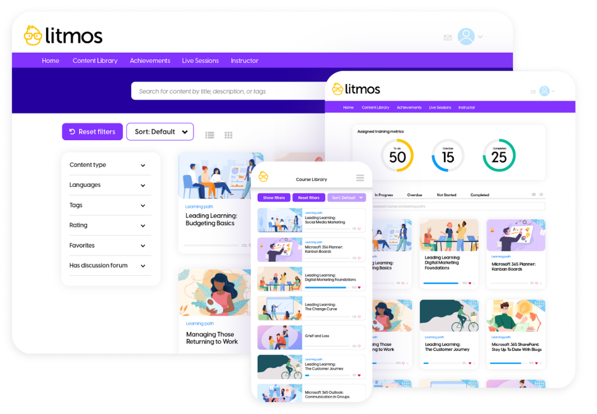 Litmos LMS for small businesses