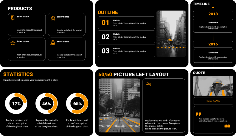 New monochrome course template in iSpring Suite