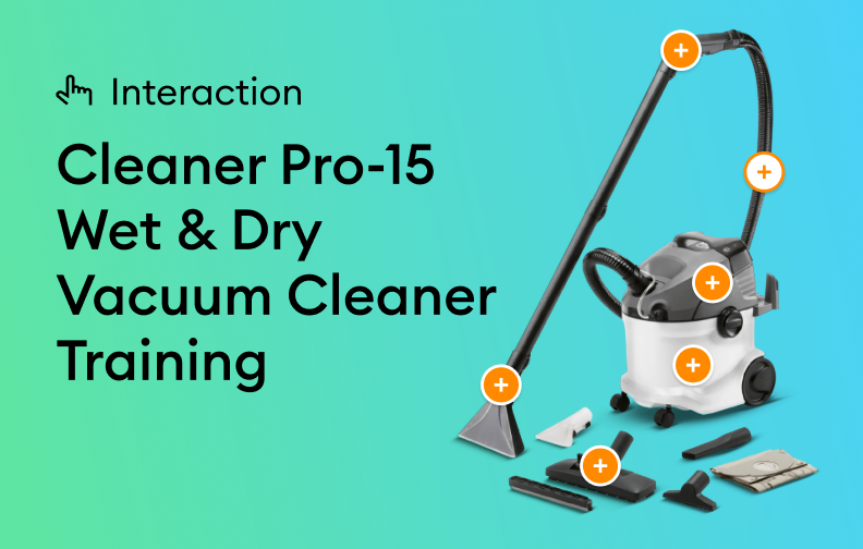 Vacuum cleaner demo course