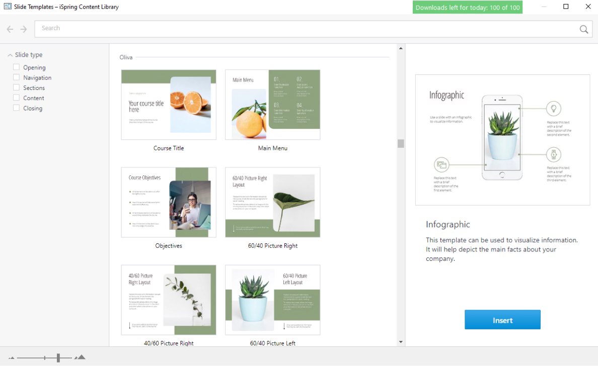 PowerPoint Slide Templates How to make the best PowerPoint presentation using iSpring Content Library