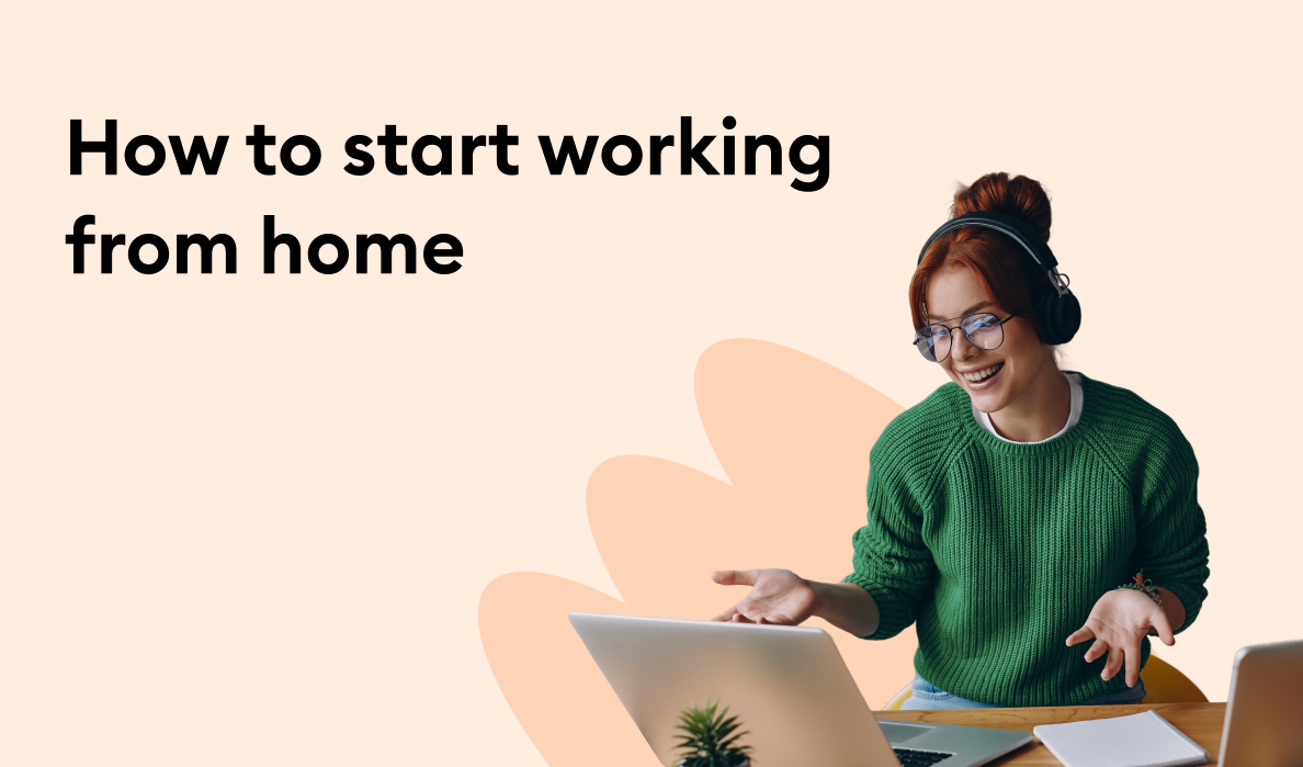 How to get started working from home - online course from iSpring