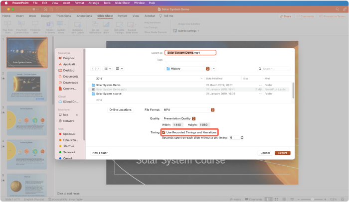 Use Recorded Timings and Narrations in PowerPoint on Mac Use Recorded Timings and Narrations in PowerPoint on Mac