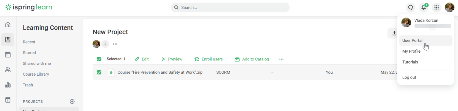 Select User Portal Select User Portal