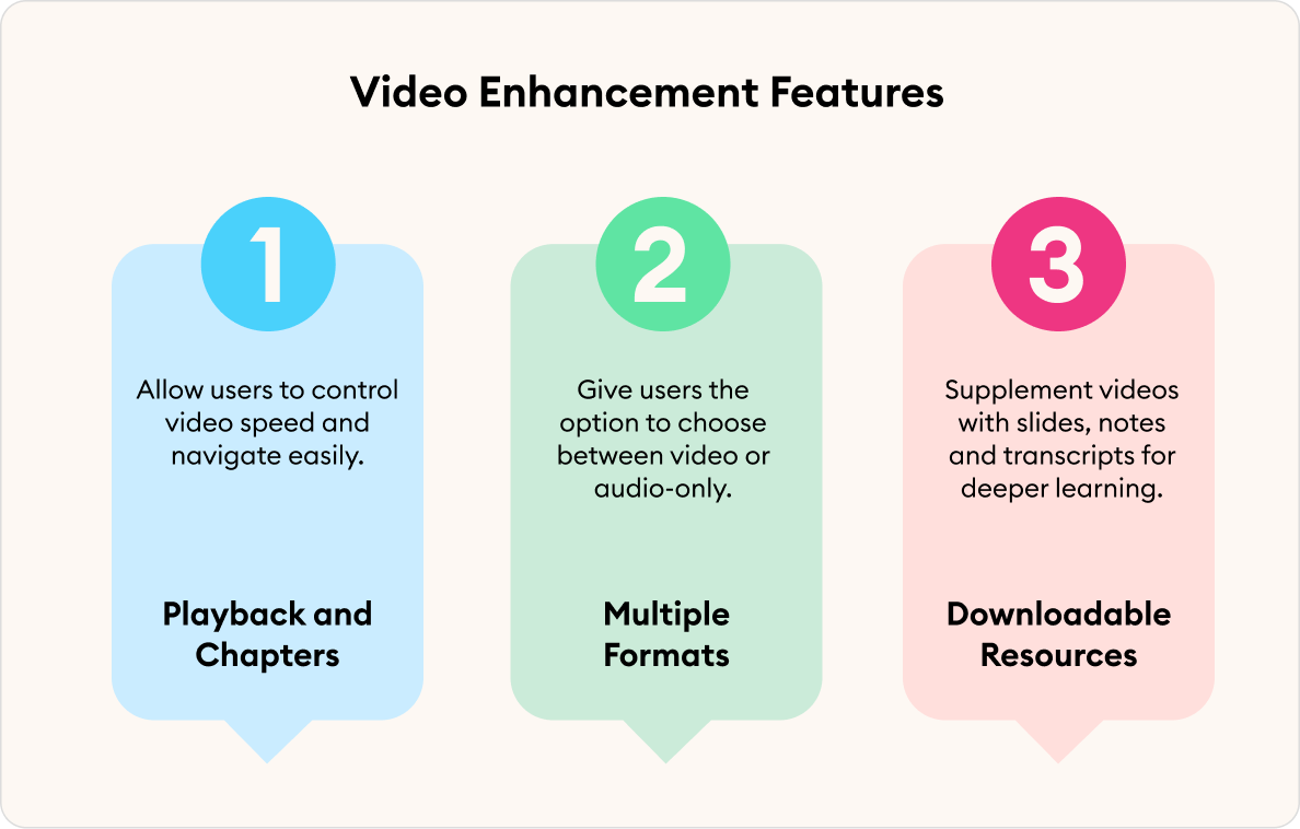 Video Enhancement Features