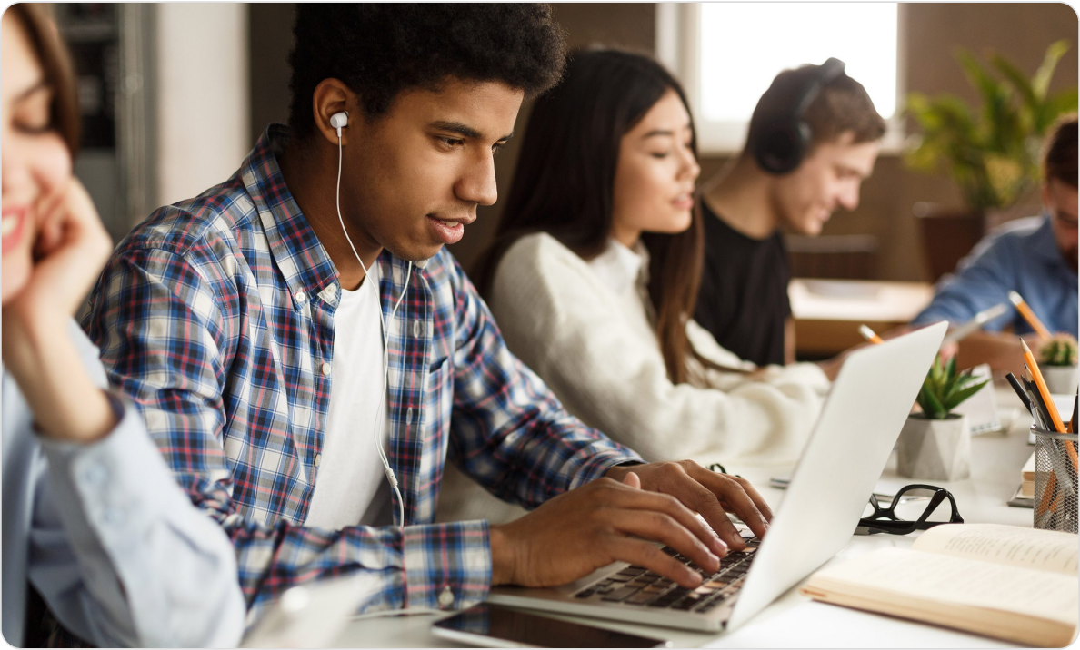 Blended learning combines in-person and online learning