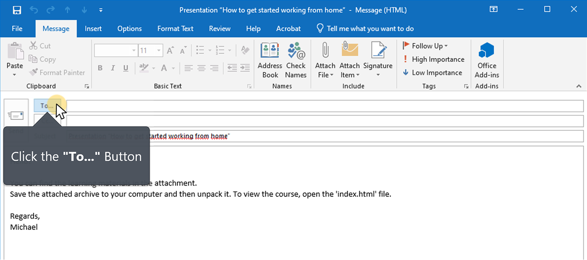 Visual clues in iSpring Suite Visual clues in iSpring video tutorial