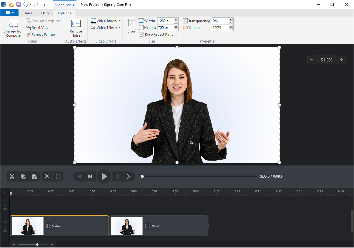 Editing a lecture capture with iSpring Suite Editing a lecture capture with iSpring Suite
