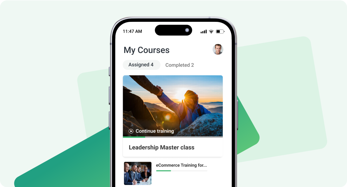 Mobile learning in iSpring LMS