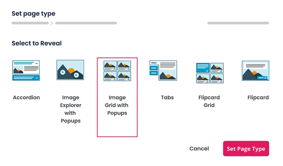 Elucidat authoring tool interface Elucidat authoring tool interface