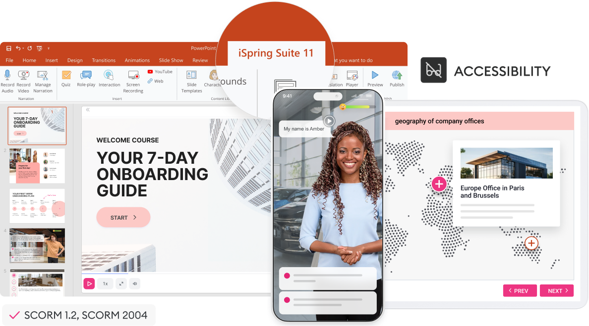 Creating a course with the iSpring Suite add-in Creating a course with the iSpring Suite add-in