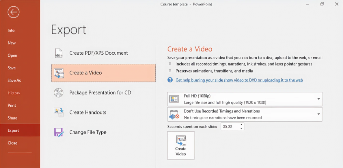 Create a Video window Create a Video window