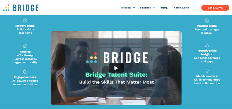 The Bridge platform for employee training