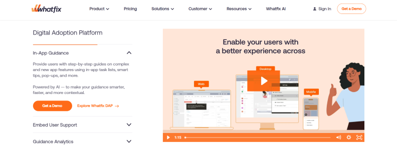 The WhatFix training software